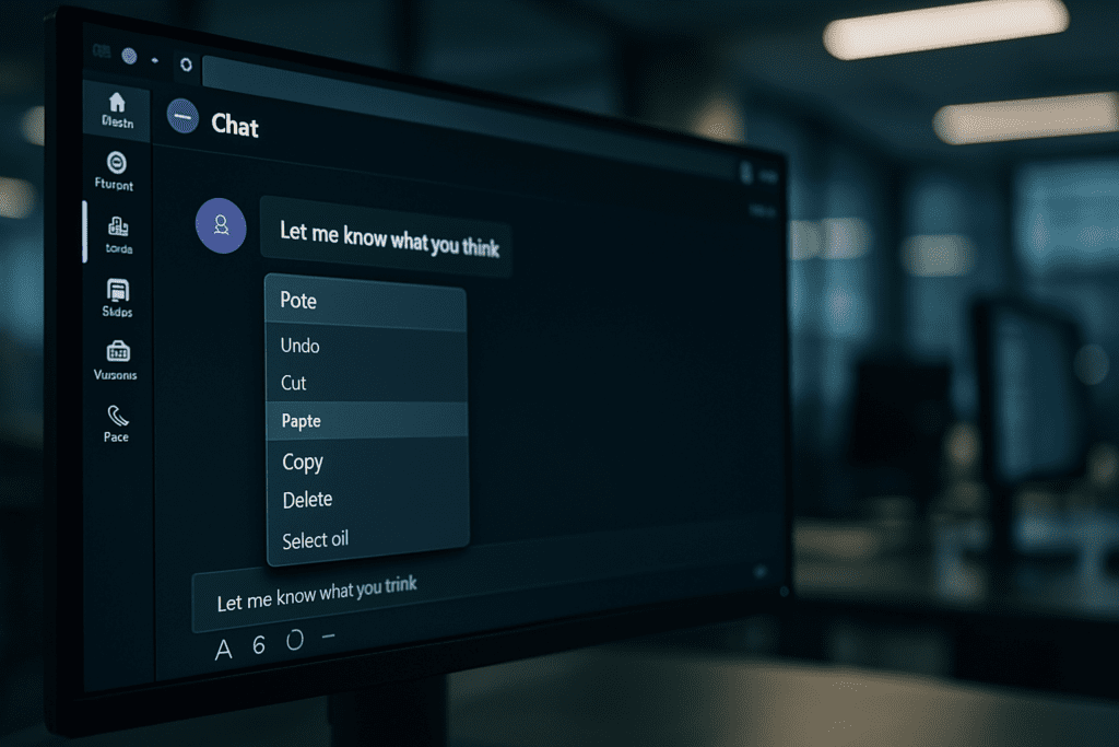 Microsoft Edge Update Breaks Right-Click Paste in Microsoft Teams Desktop Client