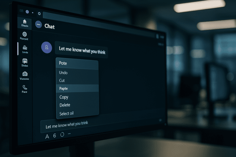 Microsoft Edge Update Breaks Right-Click Paste in Microsoft Teams Desktop Client